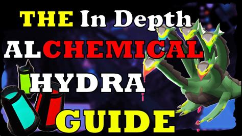 OSRS Alchemical Hydra Guide 2020 SLAYER BOSS GUIDE YouTube