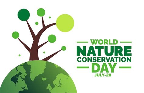 Cartaz De Fundo Do Dia Mundial Da Conserva O Da Natureza E Modelo De