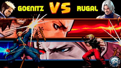 TAS VS KOF2002 UM Rugal VS Goenitz SuperBattle 4K YouTube