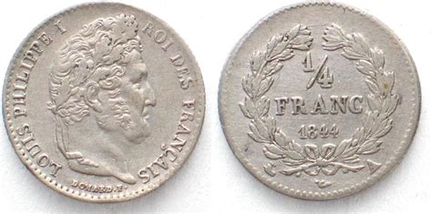 Frankreich France Franc A Paris Louis Philippe I Silver Vf Xf