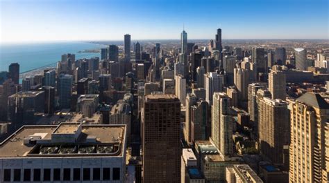 Aerial View Of Chicago Free Stock Photo - Public Domain Pictures