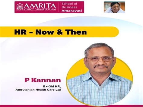 Amrita School Of Business Amaravati Organizes Colloquium On Hr Now