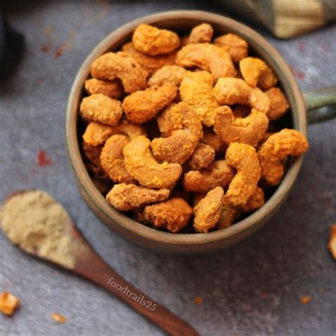 Masala Kaju Air Fryer Roasted Cashew Nuts 2 Ways Food Trails