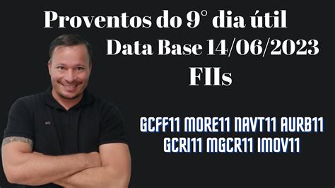 Di News Proventos Do Dia Til Gcff More Navt Aurb Gcri