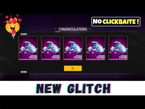 New Glitch Clam Fast Free Dimonds By Free Fire Clam Fast Youtube