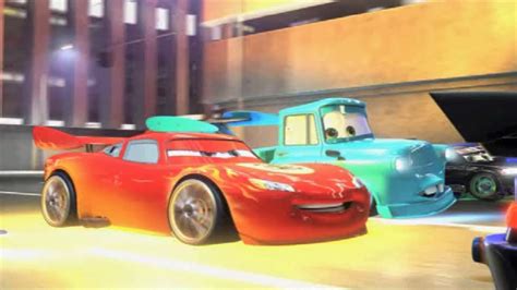 Cars Toon Chick Hicks Saving Mater From Ninja Cars Youtube