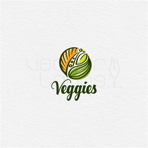 Veggies Logo Design Template Ready Made Logos For Sale