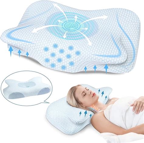 Amazon DONAMA Cervical Pillow Contour Memory Foam Pillow For Neck