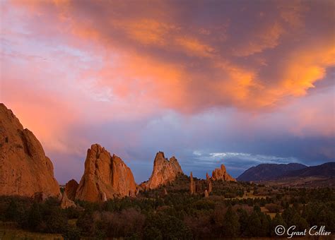 Garden of the Gods, Colorado Springs, Sunset