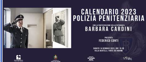 Calendario 2023 Polizia Penitenziaria Fondazione Villa Bertelli