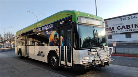 AC Transit 2021 Gillig Low Floor EV 40 8007 On Line 51A Brand New