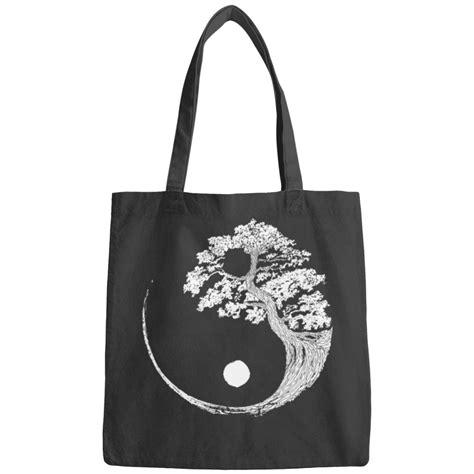 Tao Symbol Bags Yin Yang Bonsai Tree Japanese Buddhist Zen Sold By