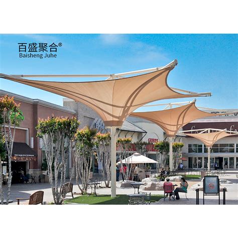 Ptfe Architectural Fabric Tent Shade Shed Tensile Membrane Structure