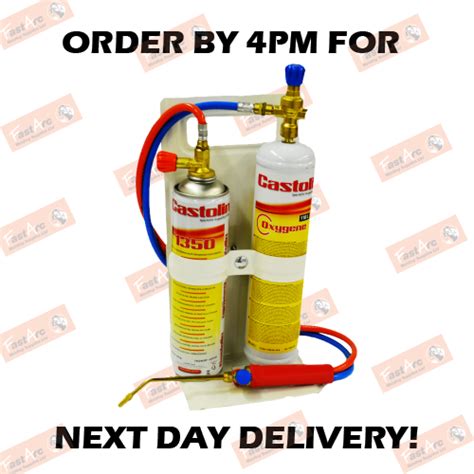 Castolin Portable Oxygen Propane Butane Fuel Brazing Set Degrees