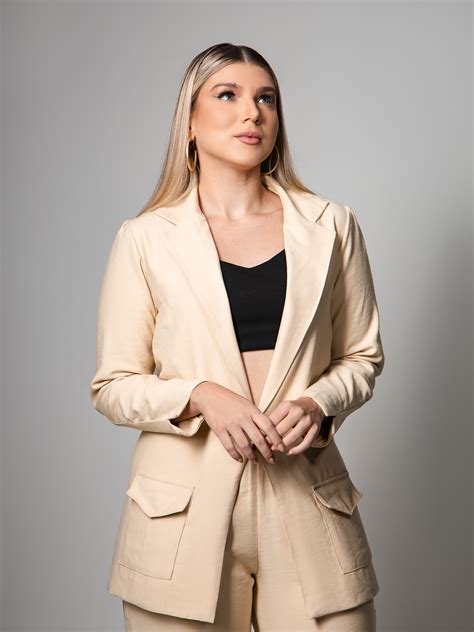 Blazer Ary Nude AERREE