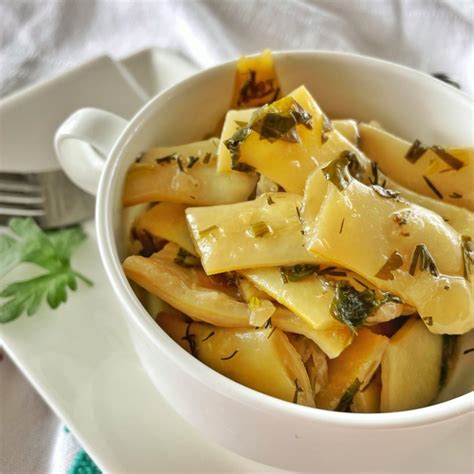 Желтая стручковая фасоль с зеленью | Кулинарный блог
