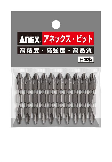 【楽天市場】送料無料兼子製作所 Anex Ap 14m パワービット両頭10本袋入2×45：家づくりと工具のお店 家ファン！