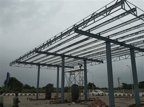 Mild Steel Prefabricated Structure Fabrication Service At Rs 3000tonne