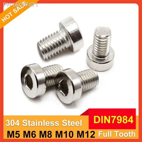 M5 M6 M8 M10 M12 304 Stainless Steel Din7984 Hex Hexagon Socket Thin