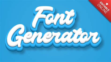 Font Generator Text Effect Generator