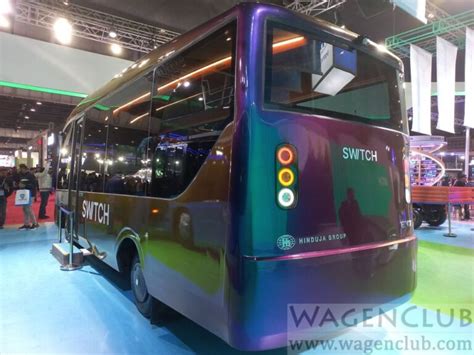 Switch Eiv 7 The 7m Electric Bus For Smart City Commute Auto Expo