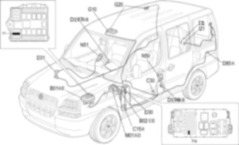 Fiat Doblo V Da Courtesy Lights Seater Wiring