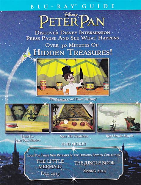 Walt Disney Blu-Ray Guides - Peter Pan: Diamond Edition - Walt Disney Characters Photo (34325479 ...