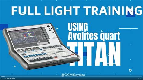 Full Stage Light Training Session Installation And Setup Using