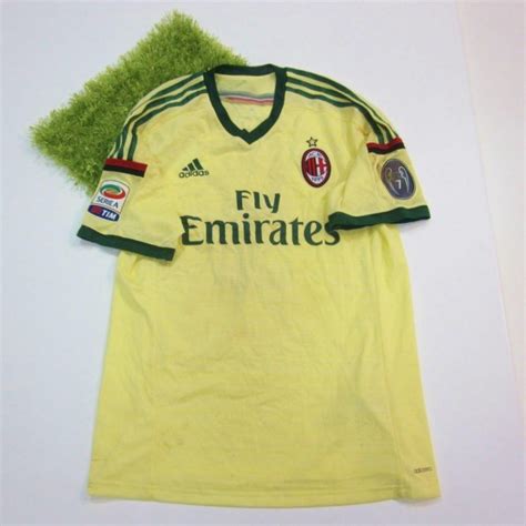 Mexes Milan Match Worn Shirt Serie A Charitystars