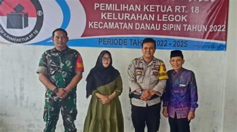 Sosok Perempuan Terpilih Sebagai Ketua RT Di Kelurahan Legok Bitnews