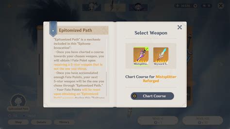 Epitomized Path Weapon Banner Pity System Genshin Impact 1gamerdash