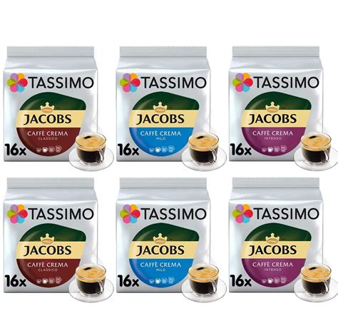 Tassimo Kaffee Jacobs Caf Crema Selektion Jacobs Caff Crema Mild