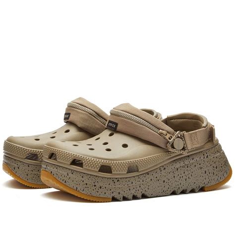 Crocs Classic Hiker Xscape Clog In Khaki Crocs