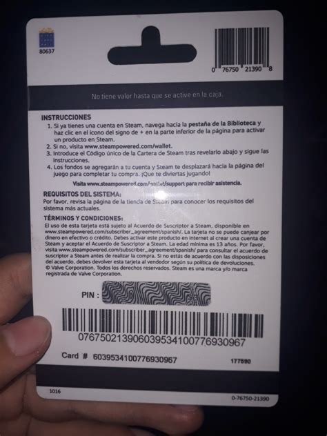 Tarjeta Steam 200 Mercado Libre