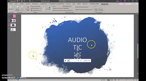 Insertar Video Audio Y Grabar Pantalla Con Powerpoint Youtube