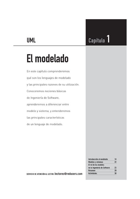 UML Capitulo 1 Uml El modelado Introducción al modelado 14 Modelos