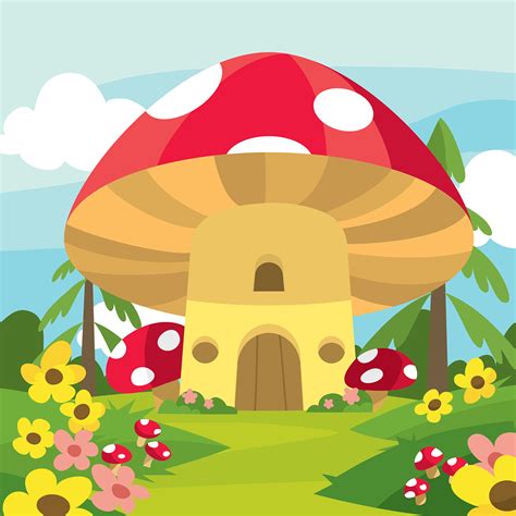 Magical Garden Vector 190787 Vector Art at Vecteezy