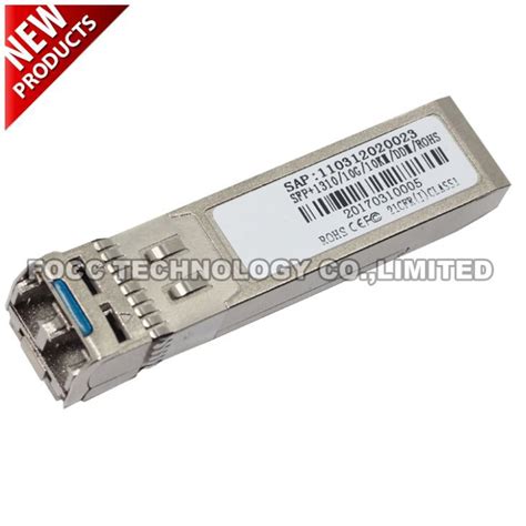 1GE 1000BASE BX SMF 1310nm TX 1550nm RX 10km DOM LC WDM BiDi SFP