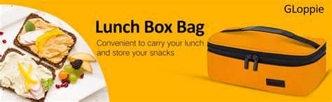 Gloppie Mini Lunch Box Small Lunch Bag For Men Women Insulated Lunchbox