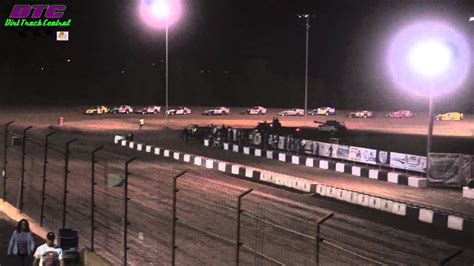 Salina Speedway IMCA Sport Mod A Feature 8 10 12 YouTube