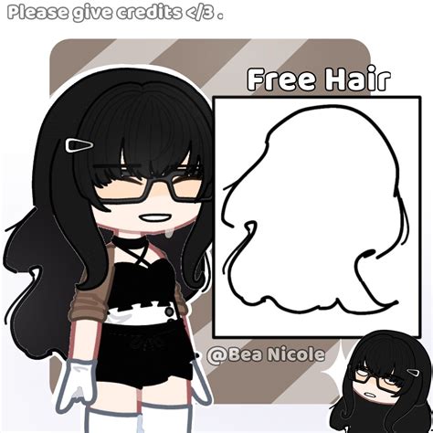 Gacha Free Hair Base Free Hair Short Hair Haircuts Hair