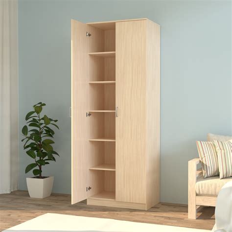 Шкаф распашной BestMebel Шкаф для одежды Эконом 4, 60x45x210 см купить ...