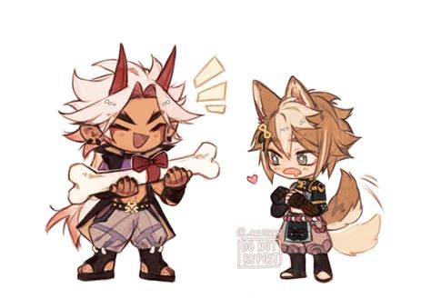 Pin On Genshin Impact Cute Gay Chibi Character Design