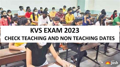 Kvs Exam Date 2023 Released Check Prt Tgt Pgt And Other Admit Card