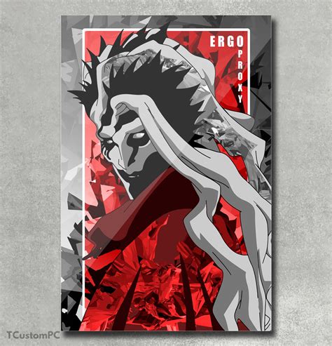 Cuadro Ergo Proxy Vector Art Nuevo Diseño Displate Cuadro De