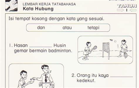 Kata Hubung Tahun 1 Rashadtrf