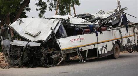 Yamuna Expressway Bus Accident Among Victims One Year Old Girl A