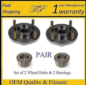 Front Wheel Hub Bearing Kit For Mitsubishi Mirage Pair Ebay