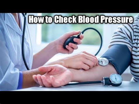 How To Check Blood Pressure Manually By Dr Fawad YouTube