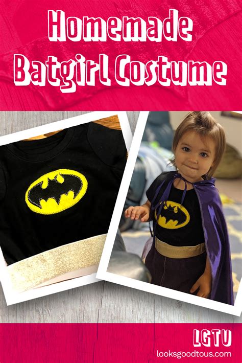 Sewing A Toddler Batgirl Halloween Costume